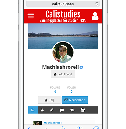 Bli medlem på Calistudies