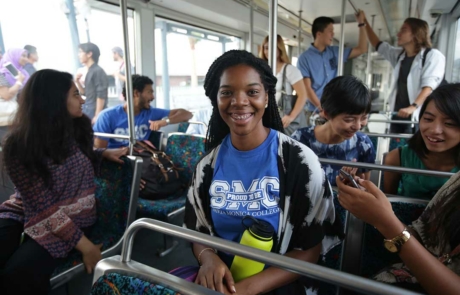 Santa Monica College bus