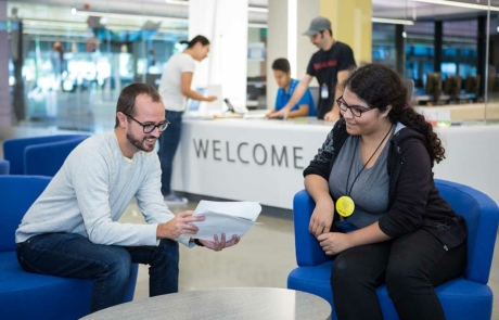 Santa Monica College welcome center